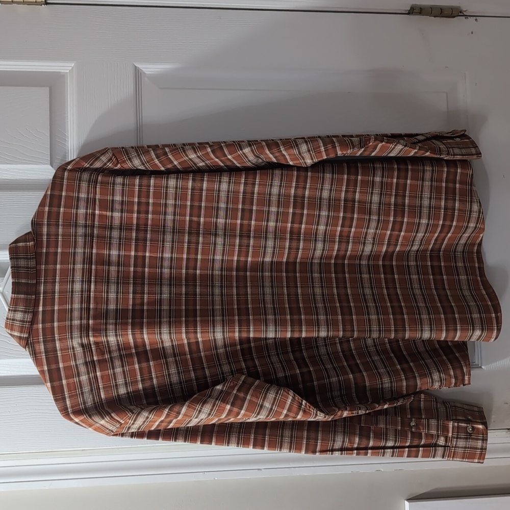 Poncho Flannel large Excellent Condition - image 4